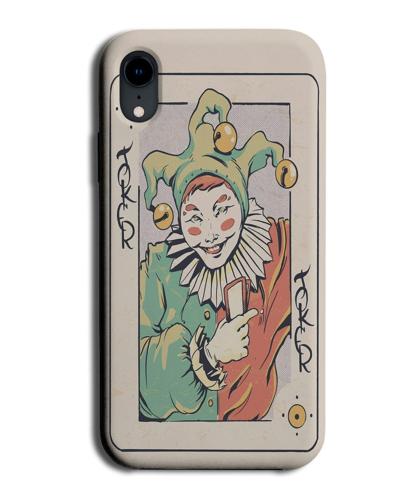 Vintage Scary Joker Playing Card Phone Case Cover Jokers Clown Clowns Cards P863