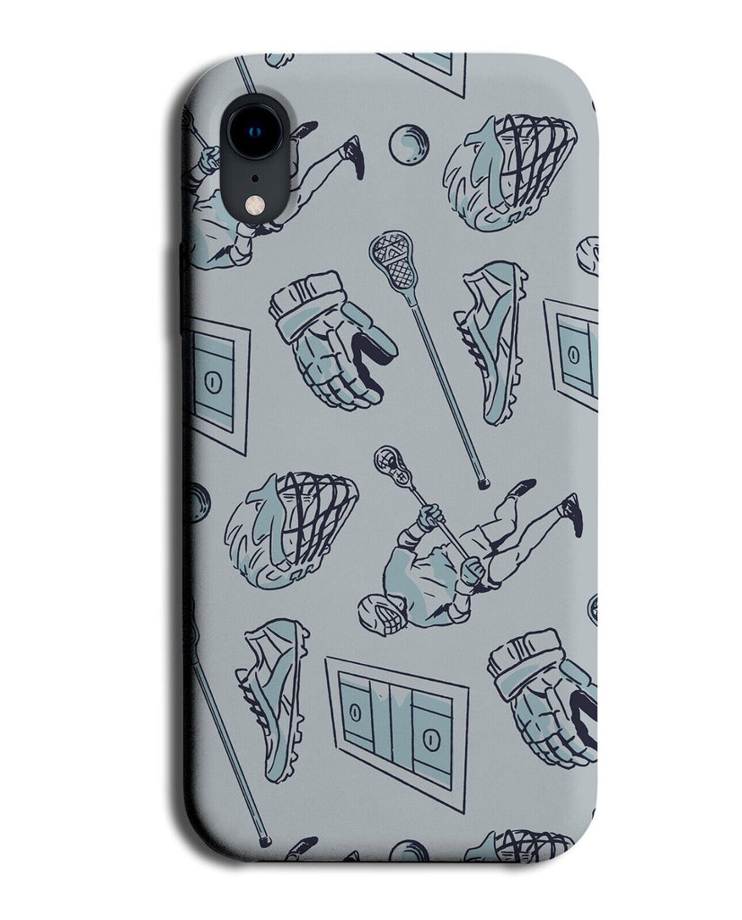 Lacrosse Pattern Phone Case Cover Sport Lacrose Player Equipment Mens Stick P928