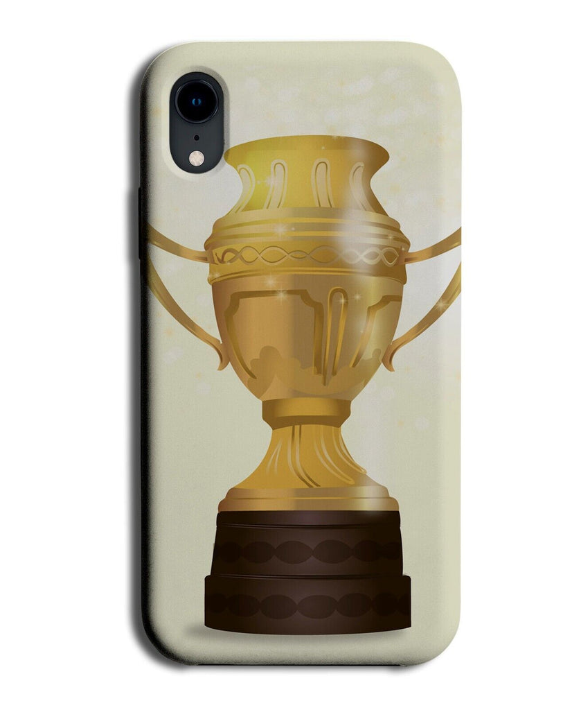 1st Place Trophy Phone Case Cover Prize Winner Prizes Golden Gold Award P432