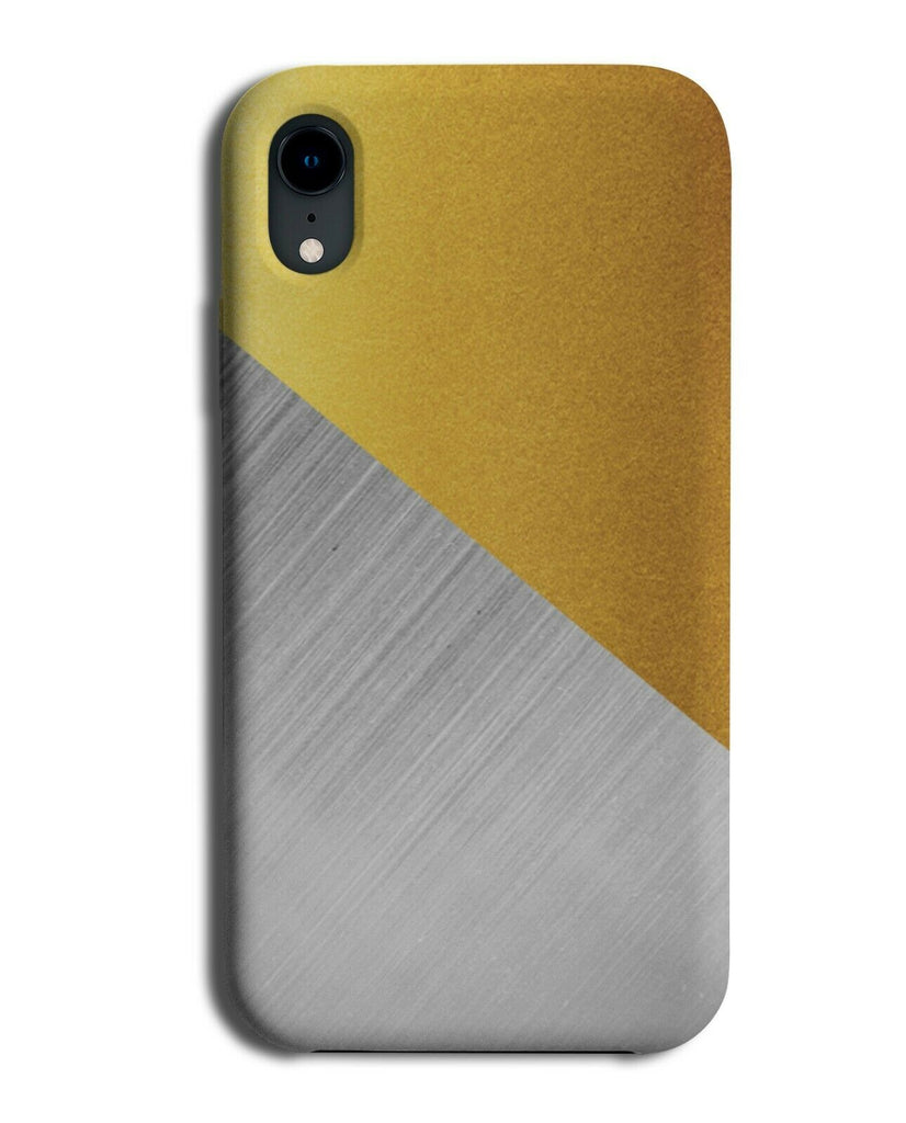 Gold and Silver Phone Case Cover Golden Coloured Stylish Printed Print i434