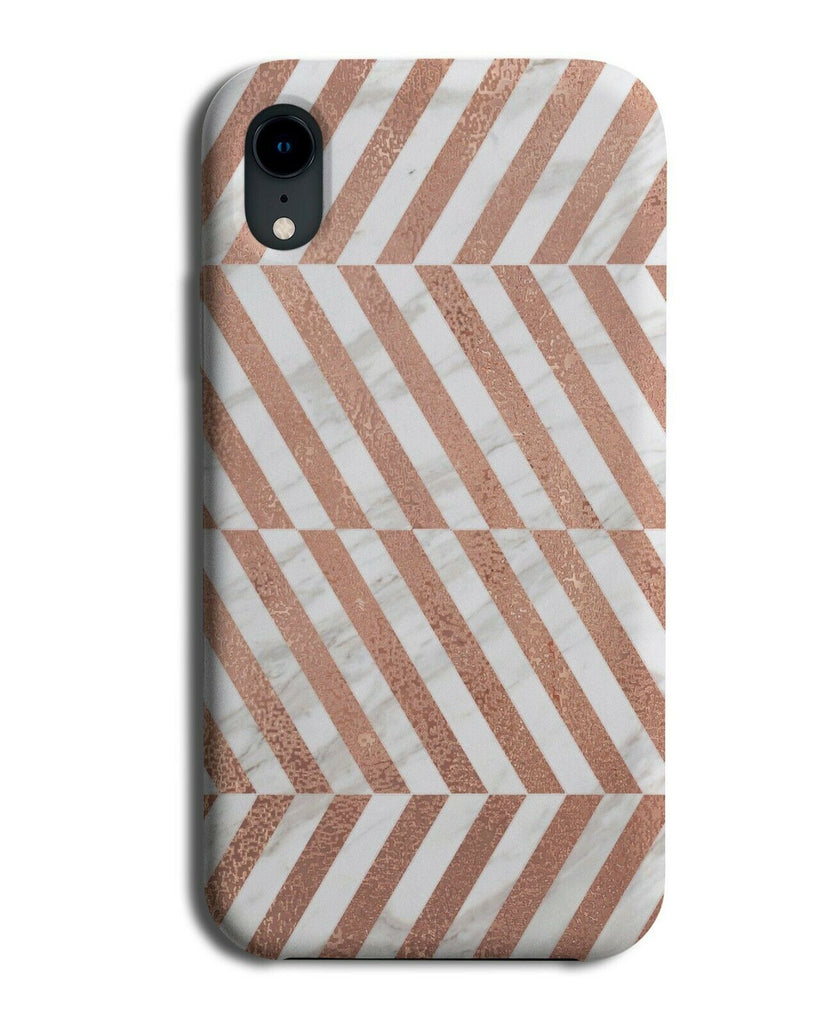 White Marble Phone Case Cover Rose Gold Lines Golden Girls Girly Coloured C228