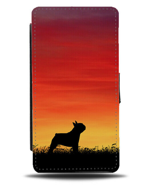 Pug Flip Cover Wallet Phone Case Pugs Dog Dogs Sunset Sunrise Photo i252