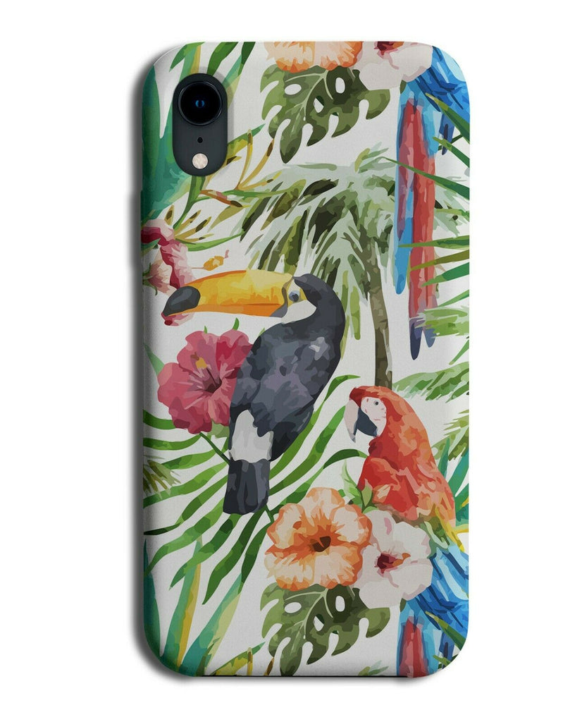 Parrots Cockatoo Toucan Jungle Phone Case Cover Bird Birds Parrot Toucans G980