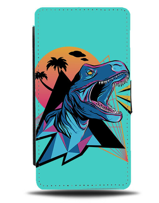 Retro 80s Dinosaur Phone Cover Case Eighties Neon Colours Dinosaurs 70s Pop J225