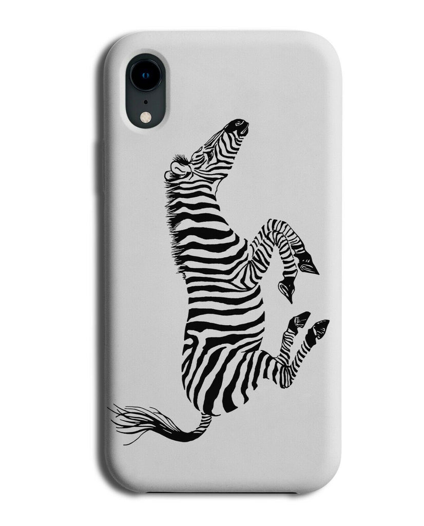 Running Zebras Phone Case Cover Zebra Drawing Gift Present Nature Wildlife H291