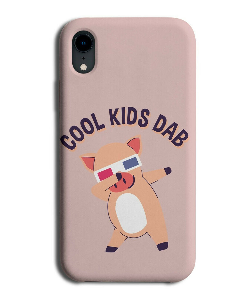 Dabbing Pig In 3D Glasses Phone Case Cover Sunglasses Pigs Piggy Pink E201