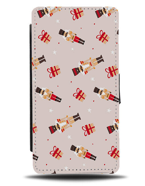 Christmas Nutcracker Flip Wallet Case Nutcrackers Figure Figures Xmas N700