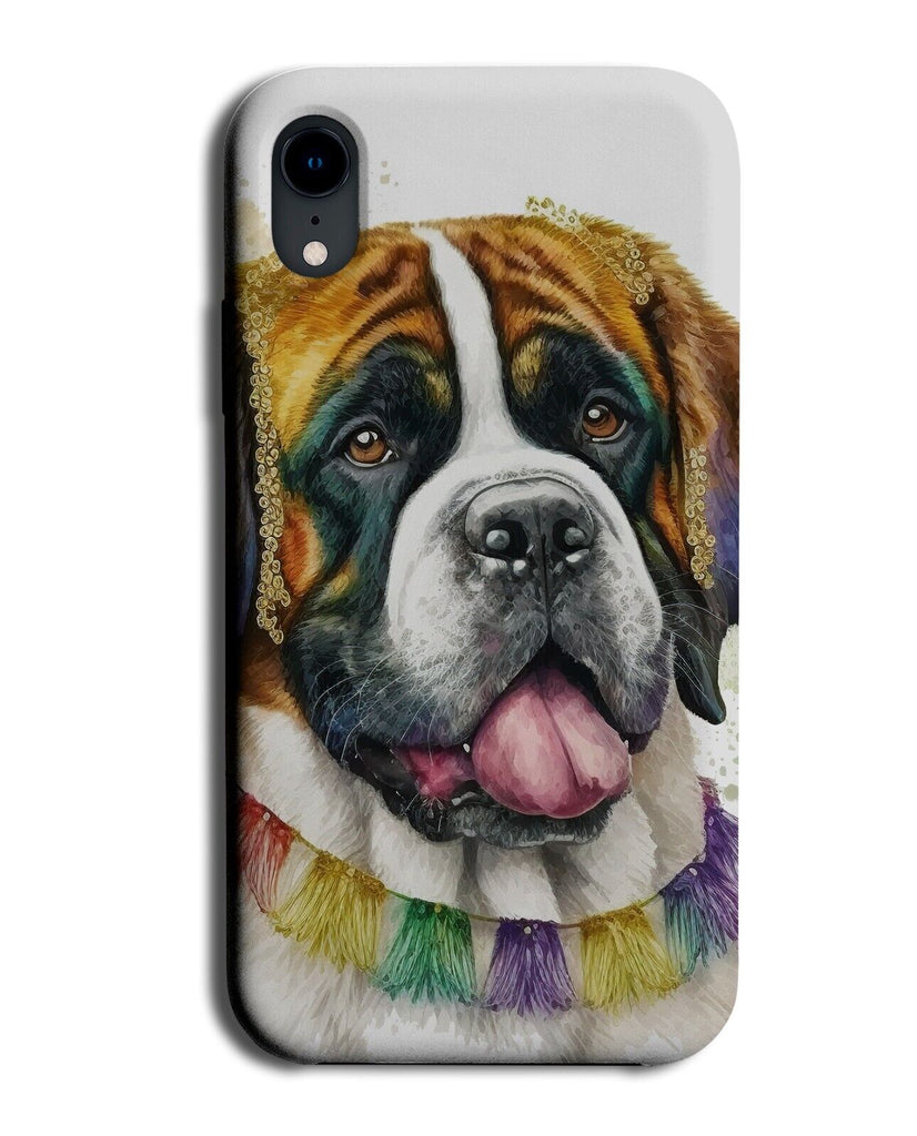 St Bernards Dog Phone Case Cover Bernard Saint Dogs Breed Face Head Novelty DH67