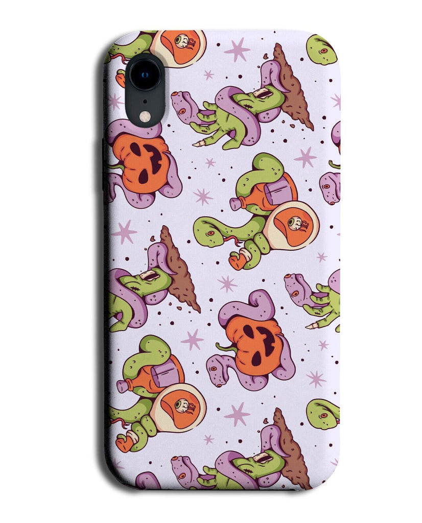 Snakes and Pumpkin Cartoon Pattern Phone Case Cover Snake Pumpkins Halloween 577