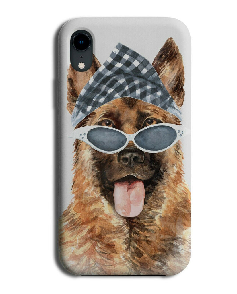 German Shepherd Phone Case Cover Fancy Dress Costume Portrait Photo K710