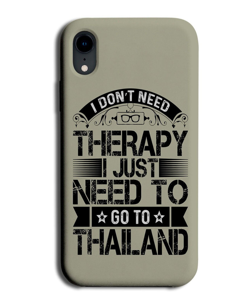 Funny Going To Thailand Phone Case Cover Gift Traveler Travellers Present BL60