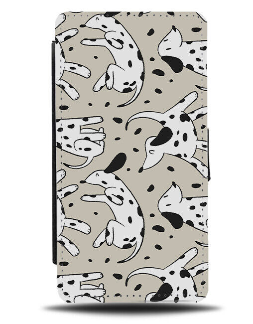 Dalmatian Pattern Flip Wallet Case Dalmatians 101 Dogs Dog Spots Cartoon E558