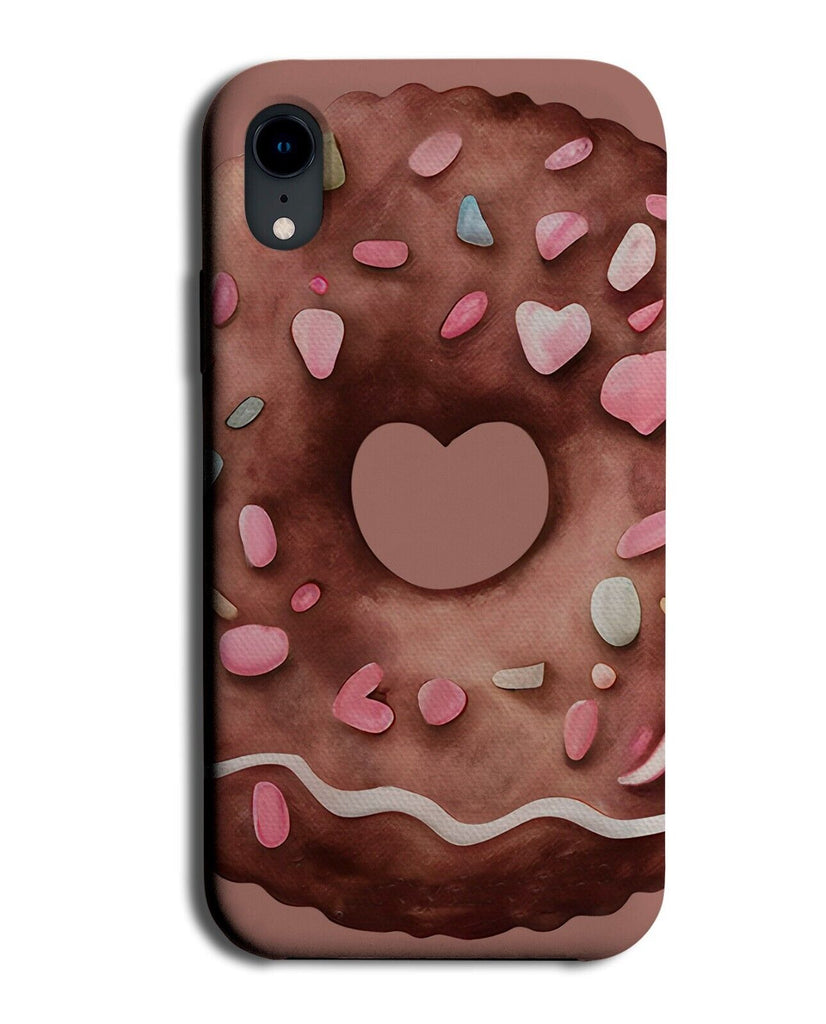 Chocolate Doughnut Phone Case Cover Doughnuts Dessert Chocoalatey Sweets Q899B