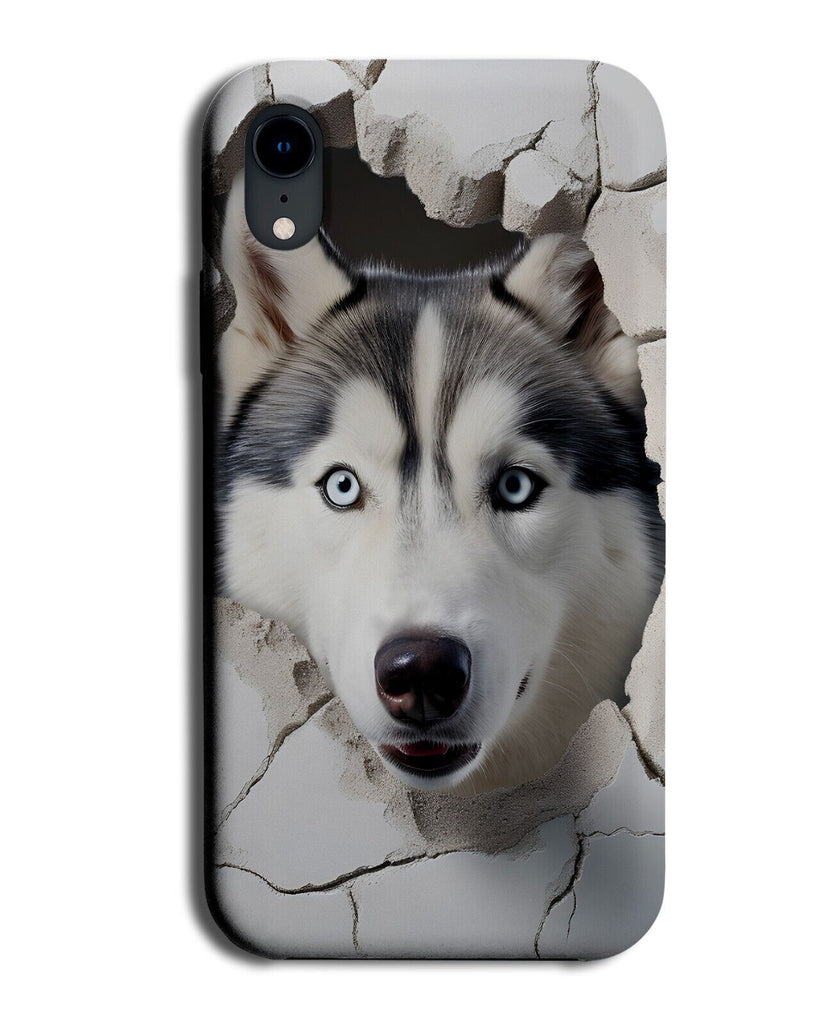 Siberian Husky Dog Phone Case Cover Novelty 3D Design Style Huskies Husky's DD31