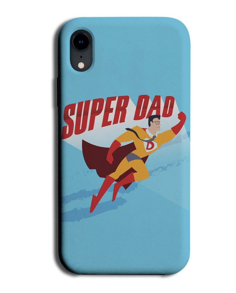 Superdad Phone Case Cover Super Hero Dad Fathers Day Superhero Cartoon Mens Q141