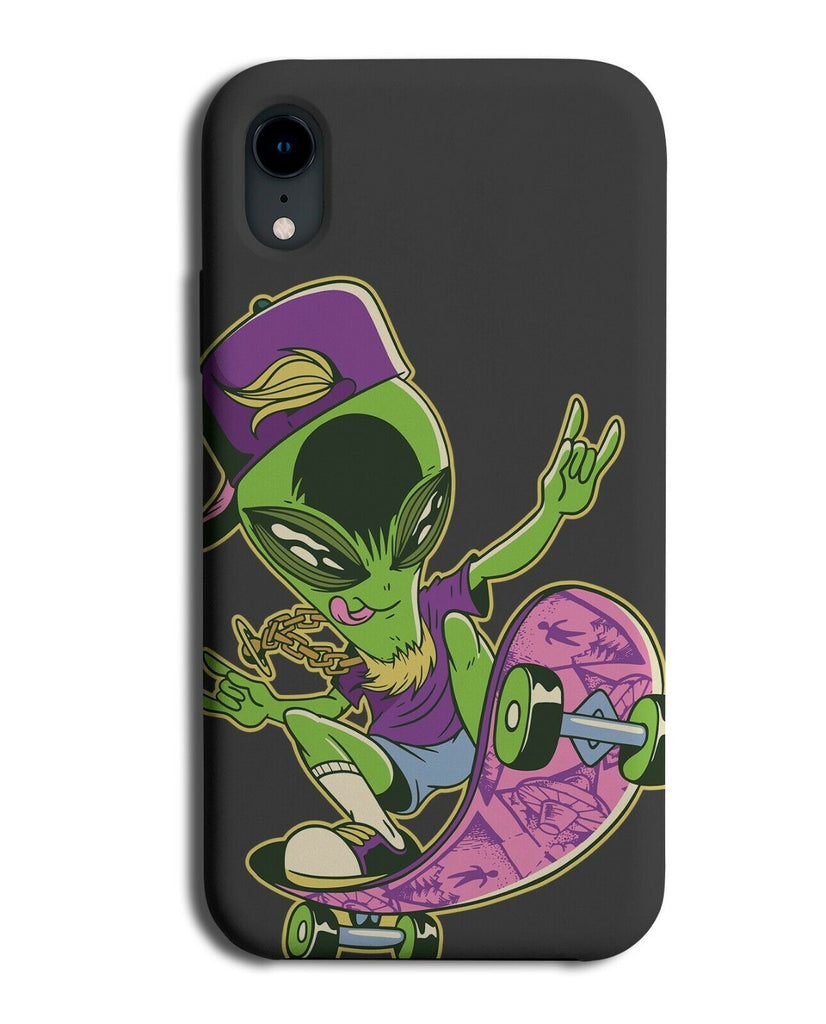 Alien Skateboarder Phone Case Cover Aliens Skateboard Skate Board Space i938