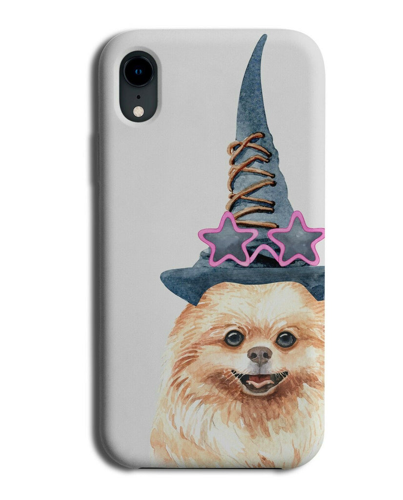 Pomeranian Phone Case Cover Dog Wizard Hat Magic Magician Witch Pomeranians K593