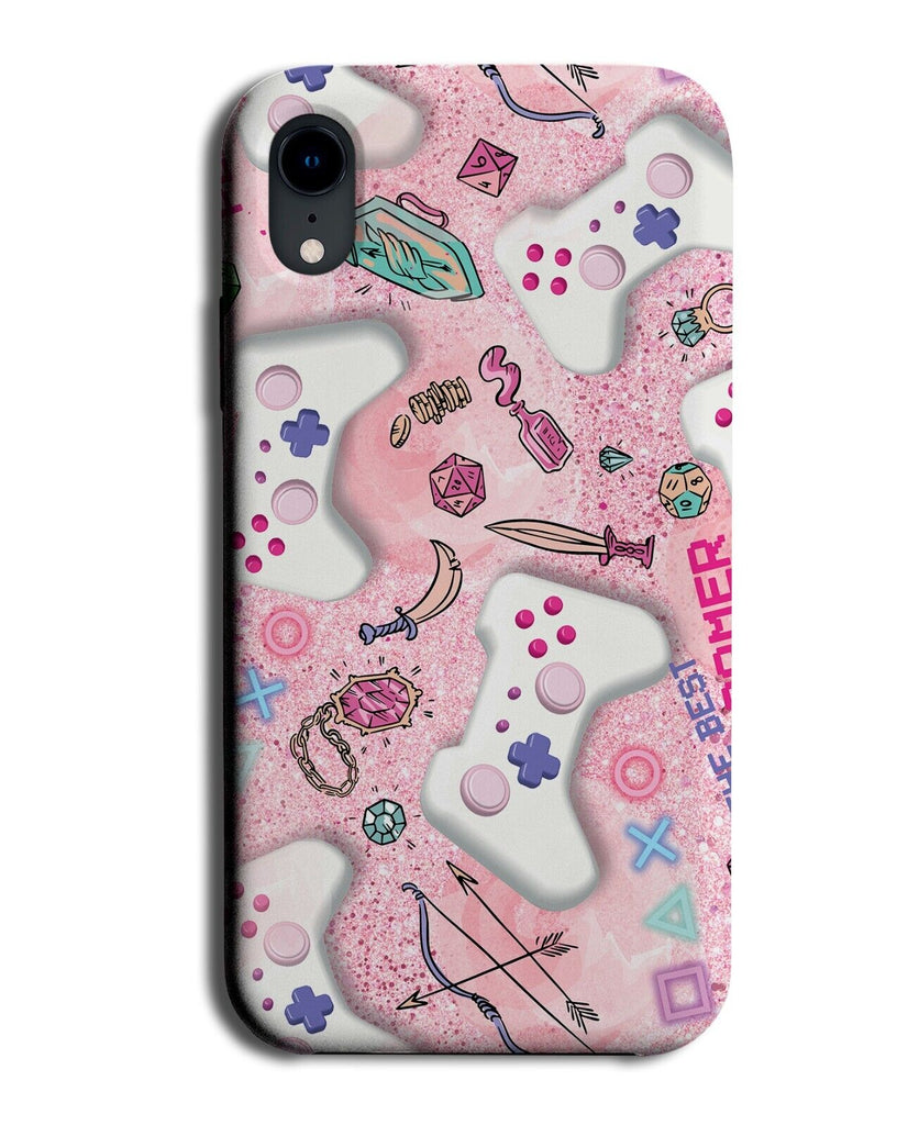 Girly Video Games Phone Case Cover Girl Streamer Pattern Gamer Player Girls AP93