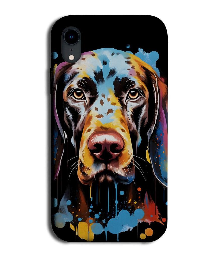 Colourful German Shorthaired Pointer Phone Case Cover Graffiti Art Dog Dogs DA34