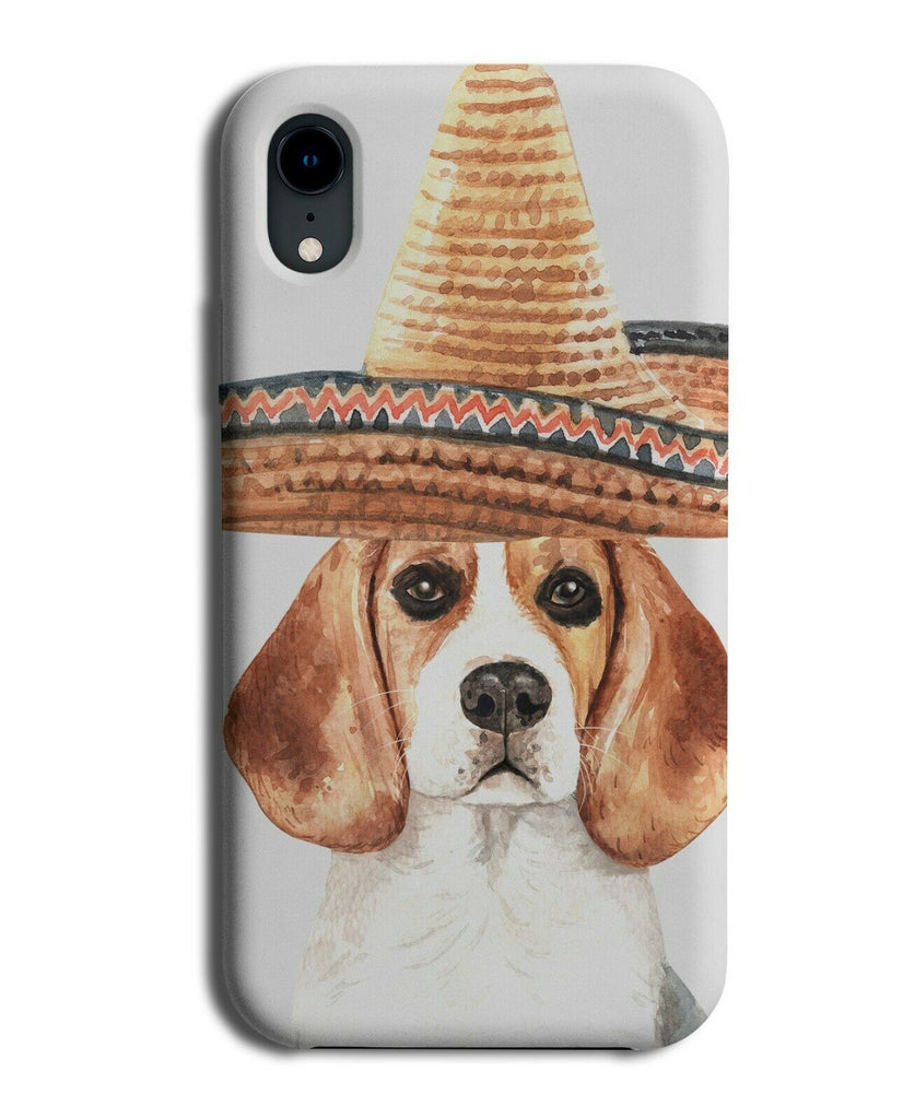 Mexican Beagle Phone Case Cover Mexico Fancy Dress Hat Sombrero K665