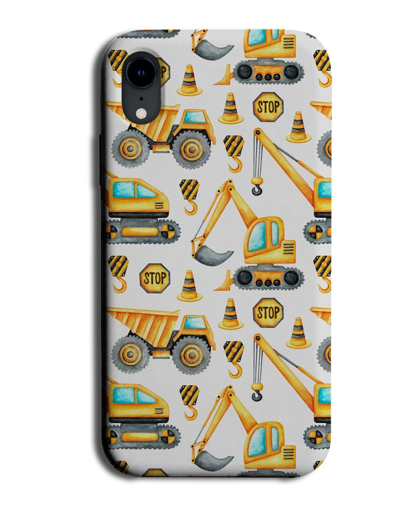 Building Site Phone Case Cover Constructions Truck Trucks Cars Builder DE12