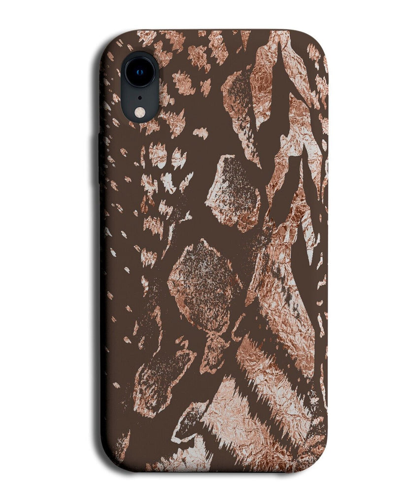 Rose Gold Leopard Print Phone Case Cover Animal Stripes Pattern Leopards CM44