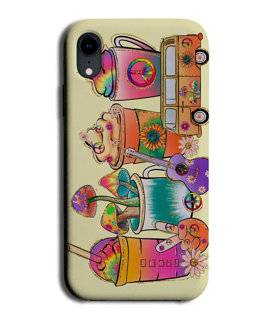 Colourful 60s Hippy Travel Picnic Design Phone Case Cover Sixties 60's Q943