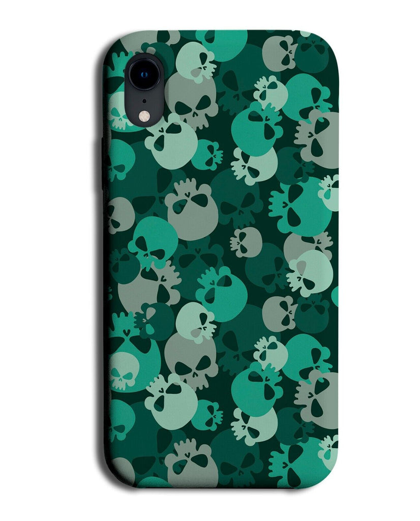 Turquoise Skull Heads Phone Case Cover Green Coloured Colour Mint Faces AC77