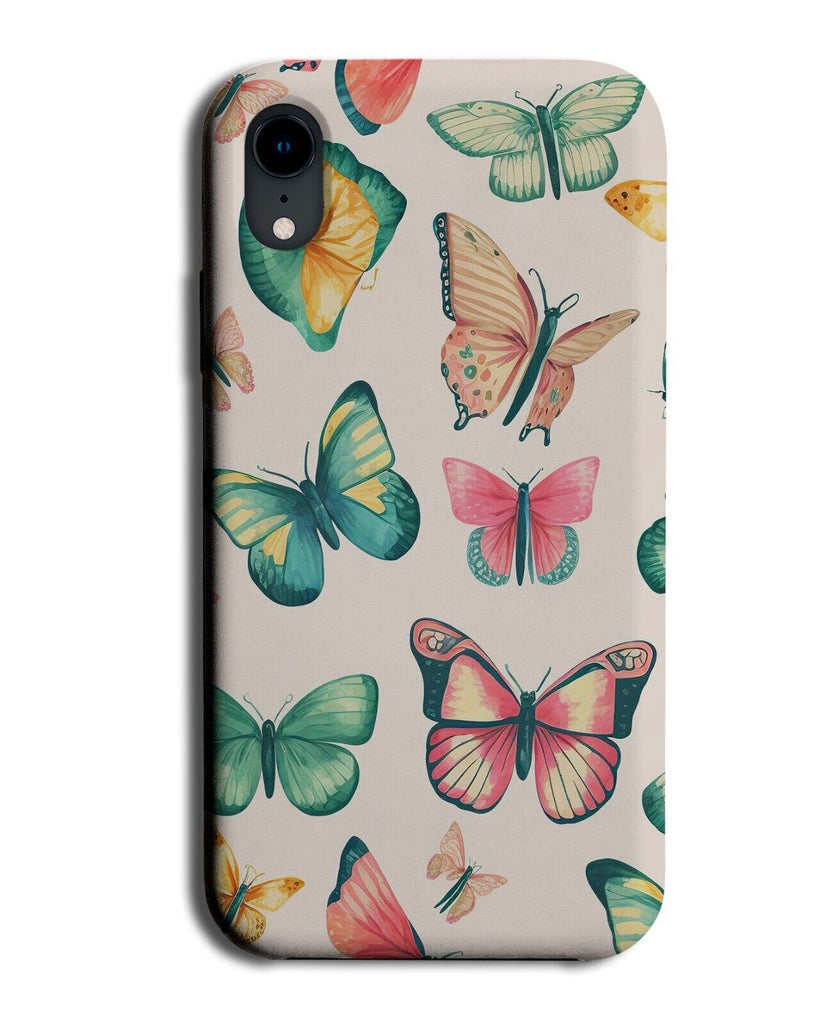 Butterfly Phone Case Cover Butterflies Wings Colourful Autumn Moth Spring BD24