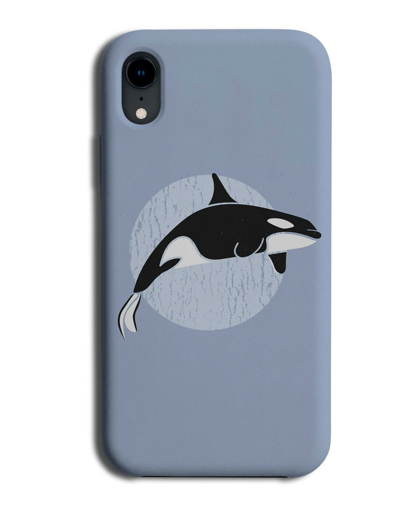 Retro Killer Whale Phone Case Cover Shape Picture Whales Orca Orcas Vintage J663