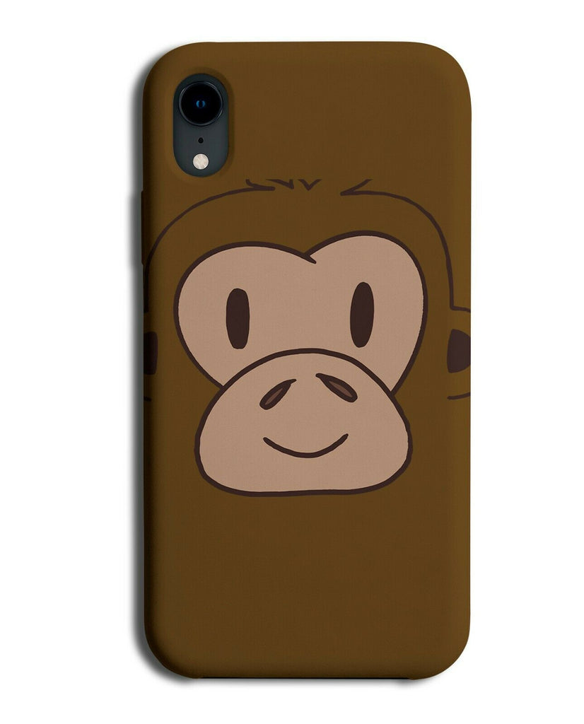 Monkey Face Phone Case Cover Kids Children's Chimp Monkeys Ape Apes A812
