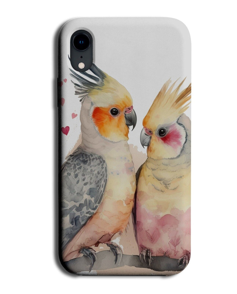 Watercolour Cockatoo Phone Case Cover Cockatoos Bird Birds Cute Pet Budgie Q612
