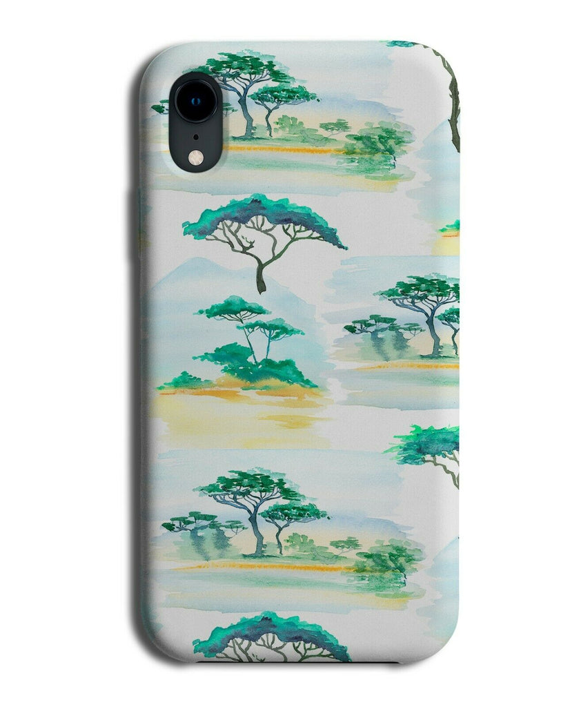 Acacia Tree Picture Phone Case Cover Tree Africa African Theme Themed G282