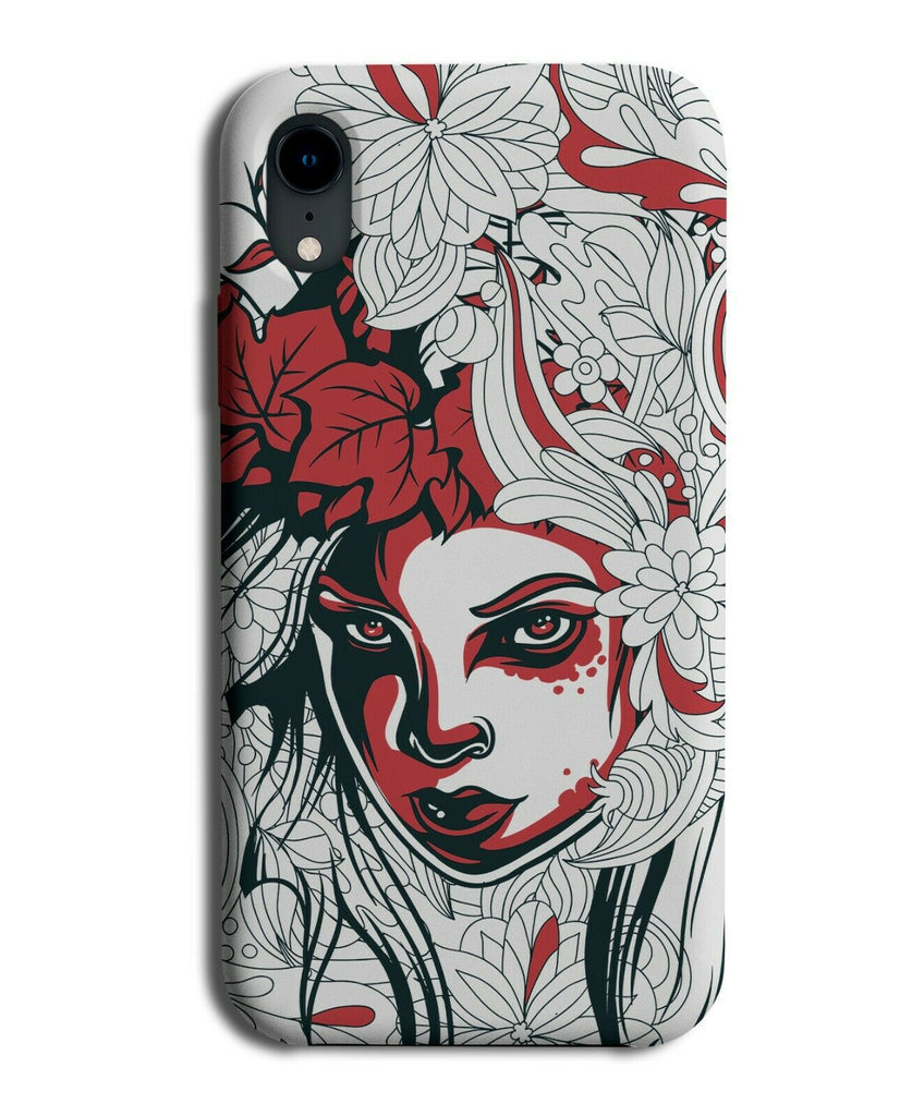 Stylish Medusa Model Phone Case Cover God Gothic Girl Pin Up Woman Face E320