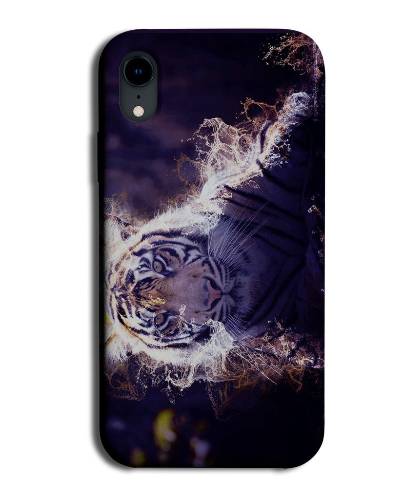 Tiger Splashing Around In The River Phone Case Cover Lake Rivers Water CK35