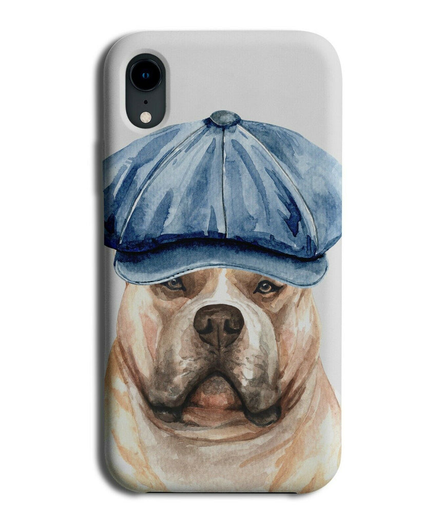 Staffordshire Bull Terrier Phone Case Cover Dog Cockney Hat Funny Flat Cap K644