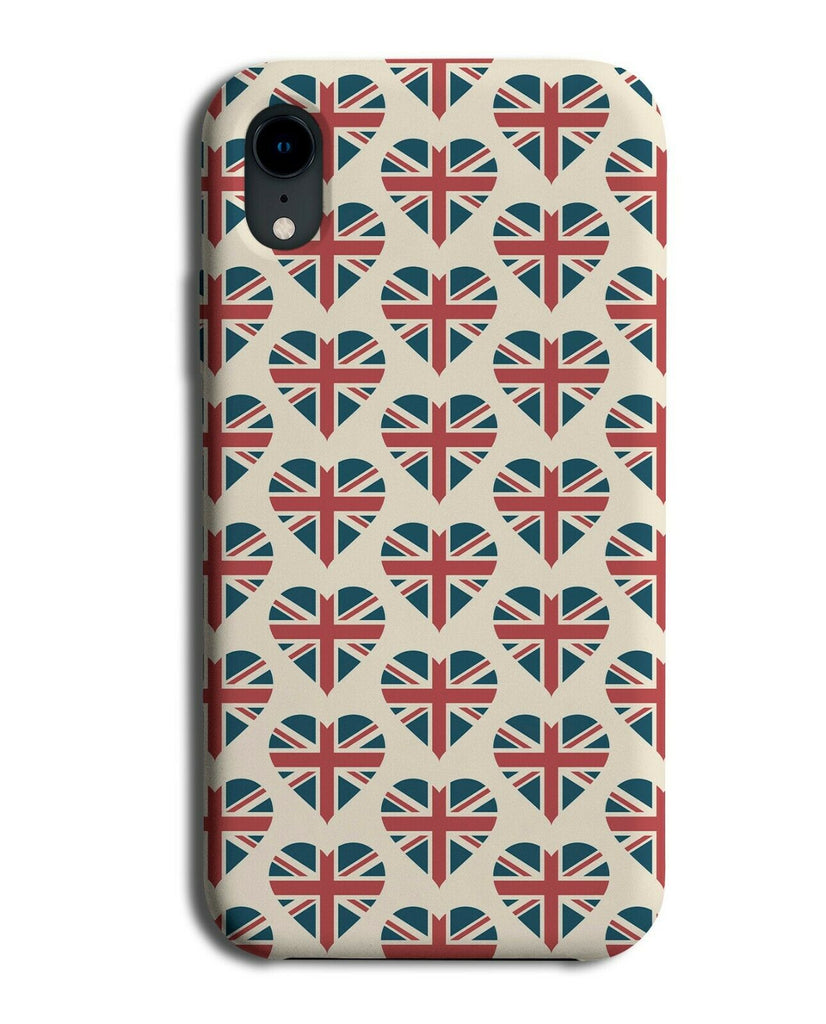 I Love London Phone Case Cover British Britain Flag Union Jack Flags Hearts F090