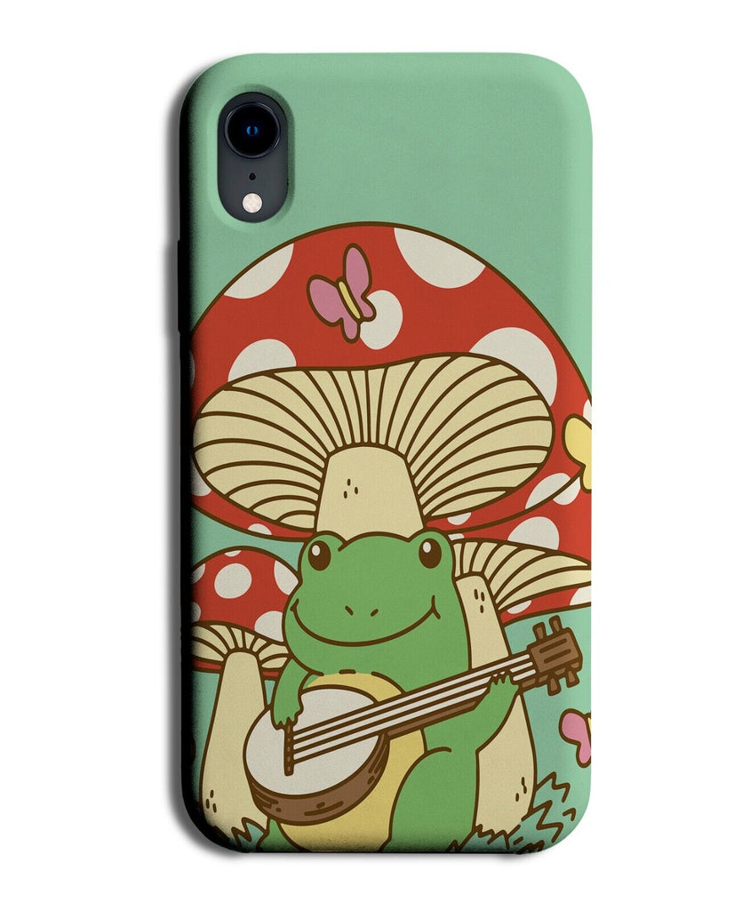 Cute Frog Playing The Banjo Phone Case Cover Banjos Bango Guitar Frogs Kids P128