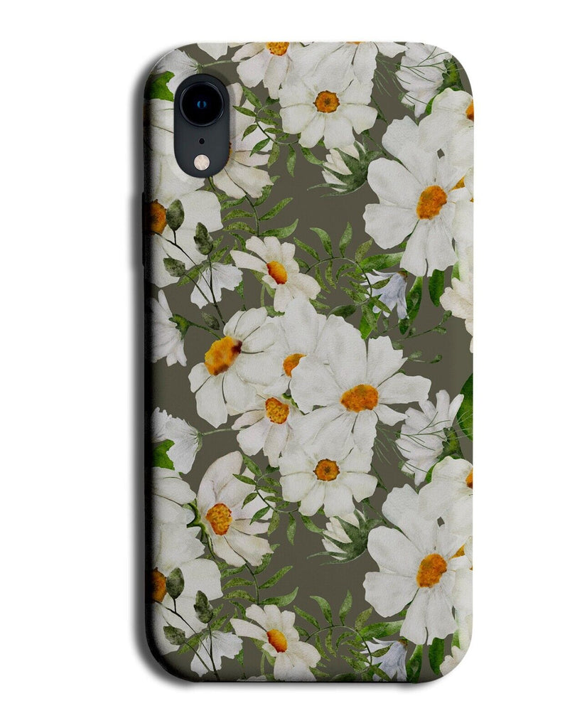 Daisy Painting Print Phone Case Cover Daisies Flowers Nature Wild Flower Q631A