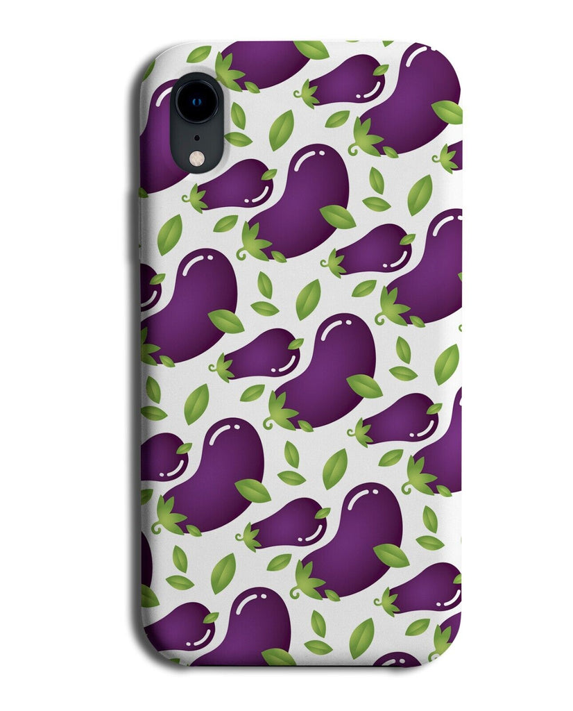 Purple Aubergine Phone Case Cover Aubergines Auberjine Logo Vegetable Shape P054