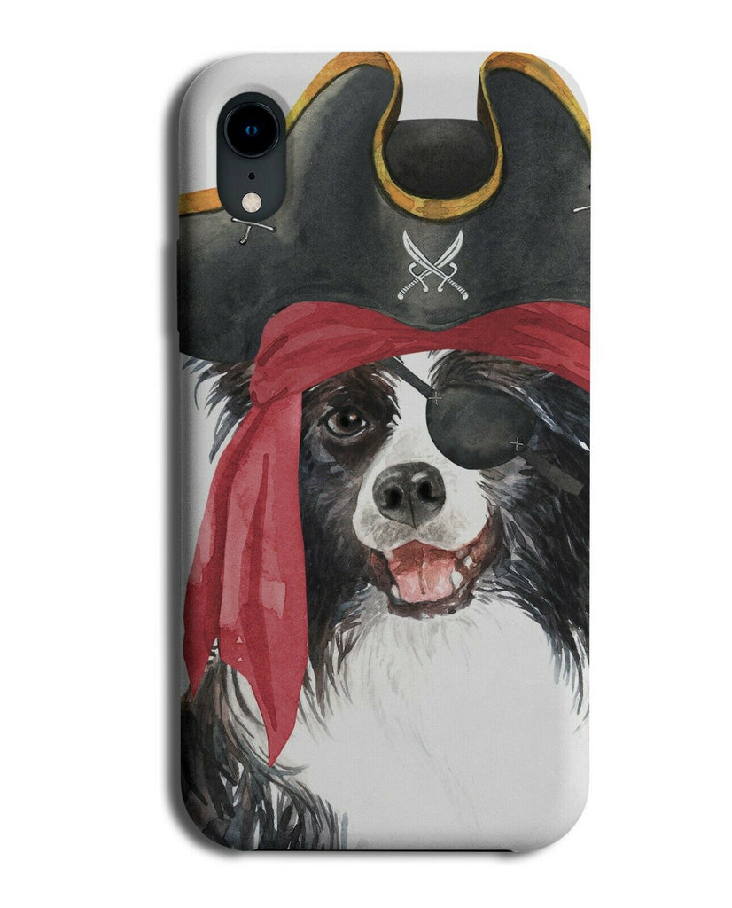 Pirate Border Collie Phone Case Cover Pirates Fancy Dress Costume Hat Dog K675