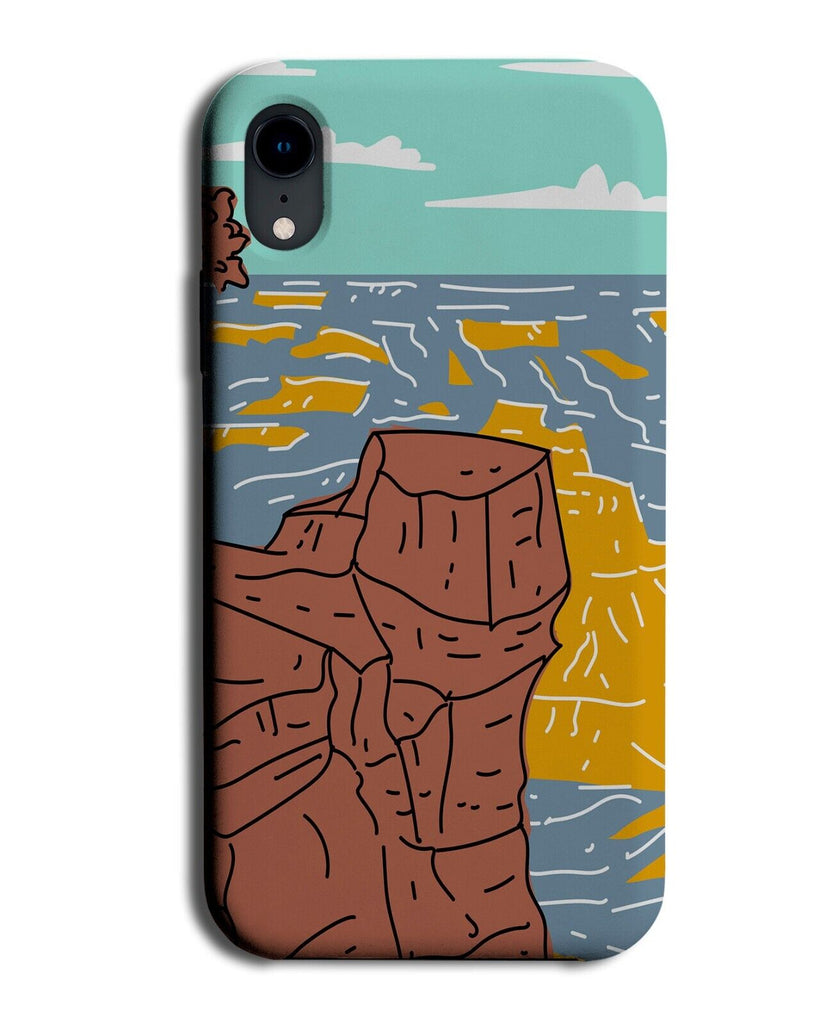 Cartoon Grand Canyon Phone Case Cover National Park Canyons American Rock Q713