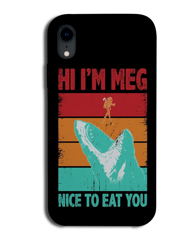 Funny Megalodon Phone Case Cover The Shark Big Sharks Meg Large Giant Jaws DE74