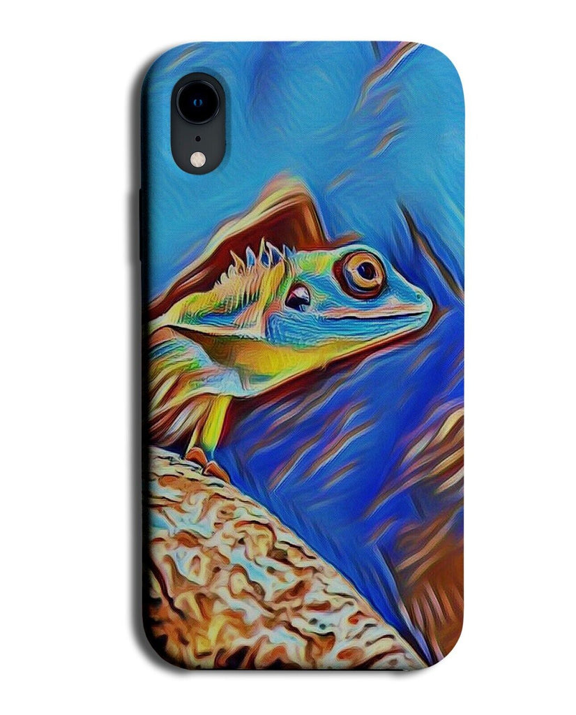 Abstract Reptile Art Phone Case Cover Reptiles Gecko Geckos Gekko Gekkos LP12