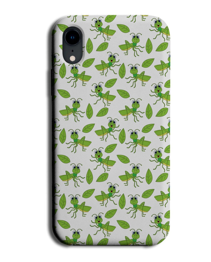 Grasshopper Pattern Phone Case Cover Grass Hopper Bug Cricket Crickets Q624