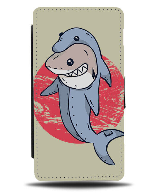 Funny Shark In Dolphin Fancy Dress Phone Cover Case Costume Outfit Dolphins J298