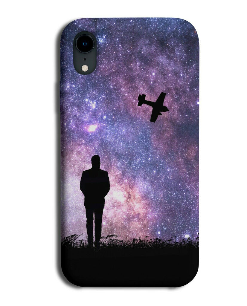 Model Airplane Phone Case Cover RC Plane Aeroplane Gift Space Stars Sky i723