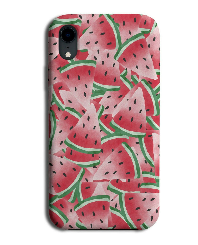 Watermelon Slices Phone Case Cover Melon Slice Pattern Design Art Fruit E768