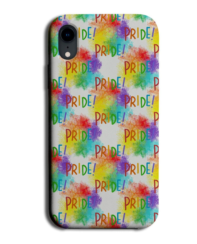 Pride Wording Phone Case Cover Word Words LGBTQ+ LGBT Colourful Writing Fun BE86