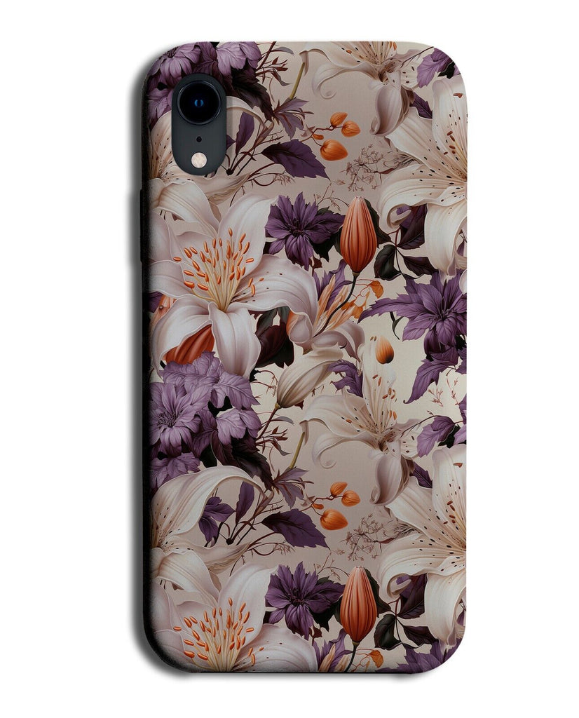 Lilies Pattern Phone Case Cover Lillies Lilly Lilly's Flower Floral Flowers DB18